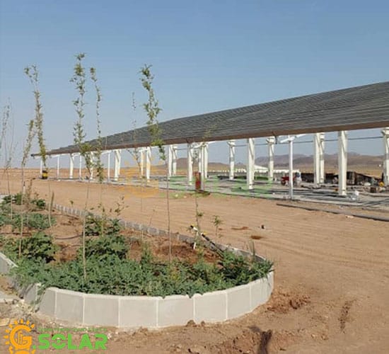 پیشرفت قابل توجه کارخانه استراکچر خورشیدی در شهرک صنعتی سیاره سبز