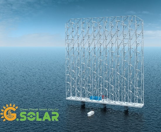 وایندکچر، تکنولوژی نوین نیروگاه بادی شناور روی اقیانوس