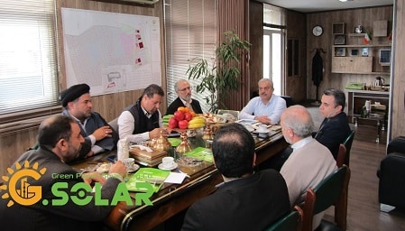 جلسه سفیر ایران در سوریه، با مدیران ارشد آینده سازان سیاره سبز