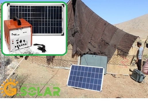 23 پکیج پرتابل خورشیدی به عشایر غرب مازندران داده شد